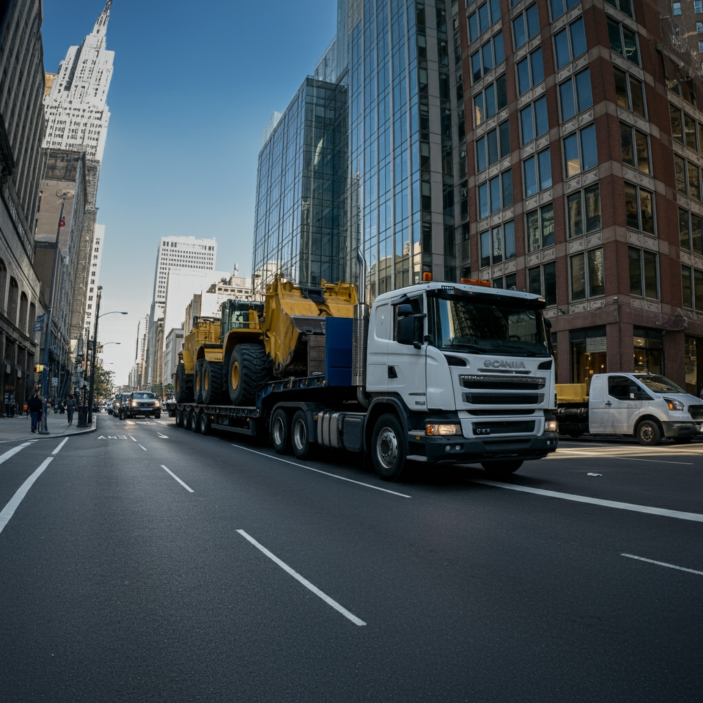 equipment hauling